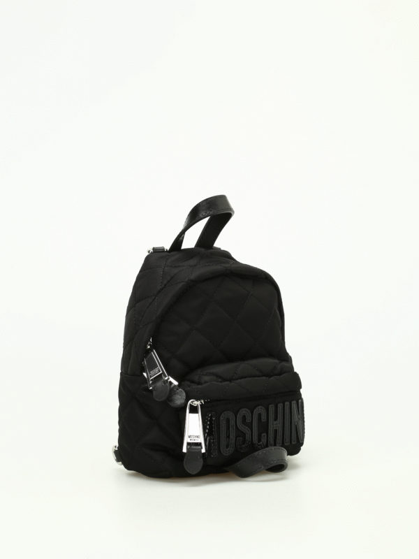 MOSCHINO: backpacks online - Quilted nylon mini backpack