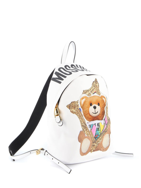 MOSCHINO: backpacks online - Teddy Bear Frame backpack