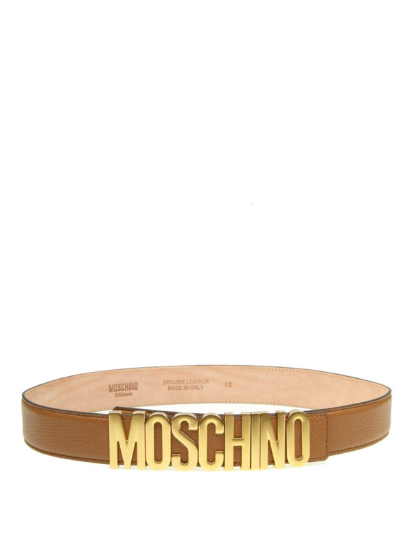 MOSCHINO: Gürtel online - Gürtel - Hellbraun