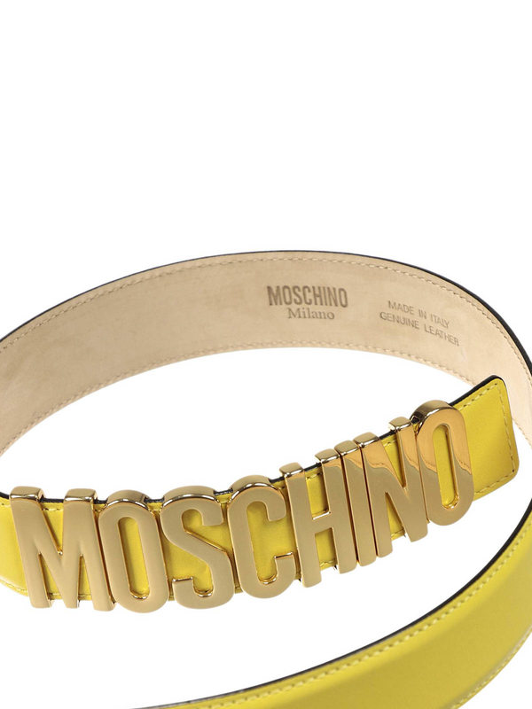 MOSCHINO: Cinturones online - Cinturón Amarillo   Para Mujer