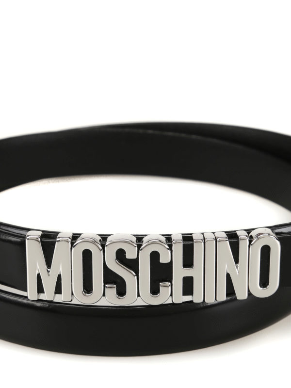MOSCHINO: Cinturones online - Cinturón - Negro
