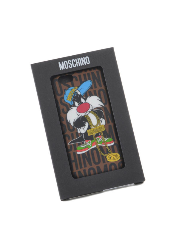 MOSCHINO: custodie e cover online - COVER SILVESTRO PER I-PHONE 6 PLUS