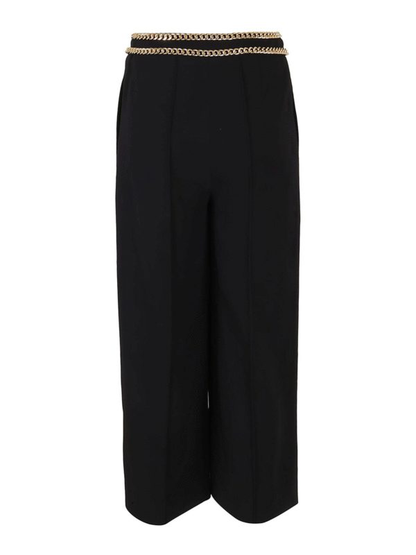 MOSCHINO: Pantalones casual online - Pantalón Casual - Negro