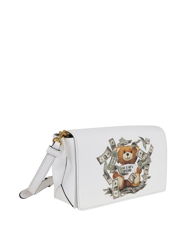 MOSCHINO: cross body bags online - Dollar Teddy Bear bag