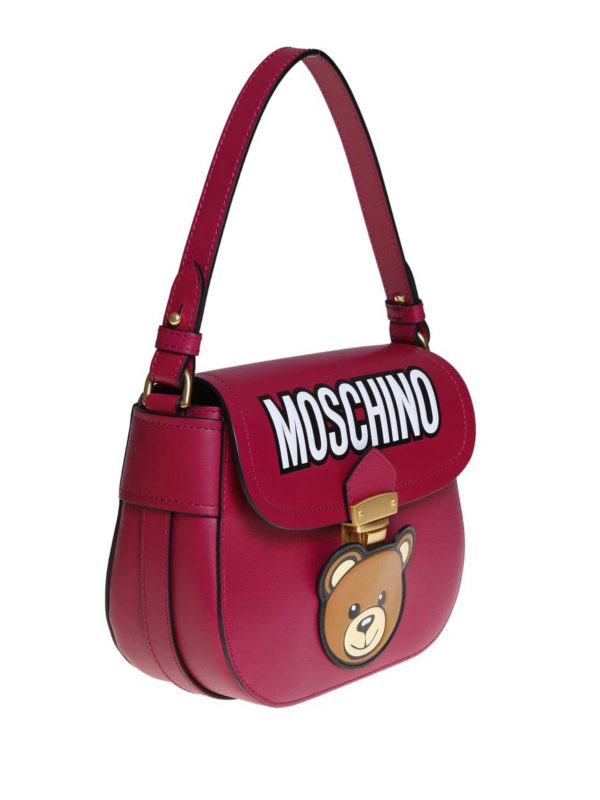 MOSCHINO: Bolsas bandoleras online - Bolsa Bandolera - Púrpura