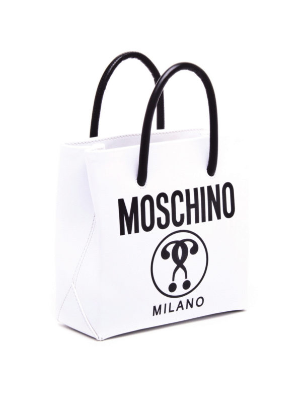 MOSCHINO: cross body bags online - Question marks print  crossbody