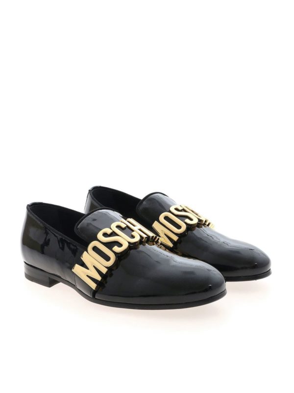 MOSCHINO: ロファー＆スリッパ online - ローファー - 黒