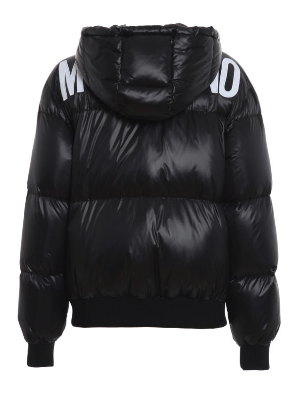 MOSCHINO: padded jackets online - Hooded puffer jacket
