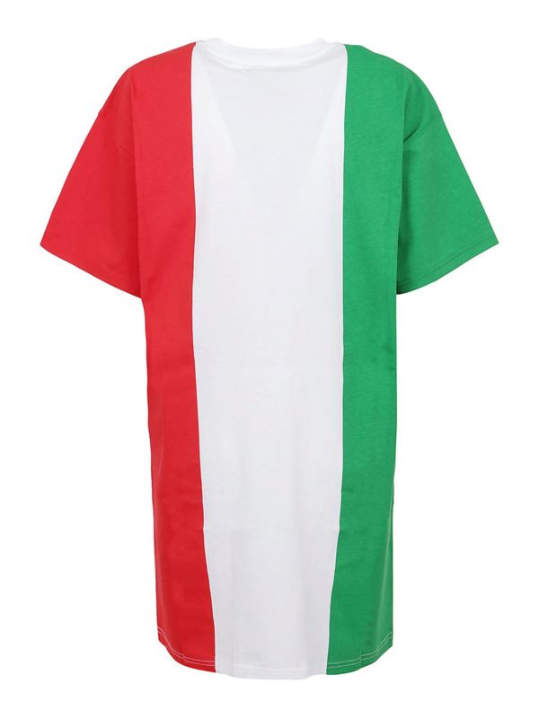 MOSCHINO: short dresses online - Italian Slogan mini dress
