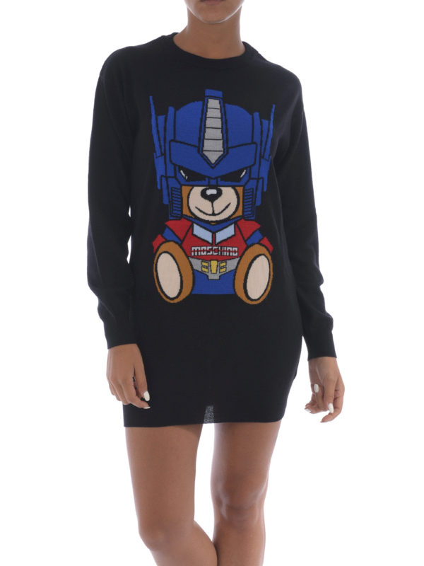 MOSCHINO: ショートドレス online - ショートドレス - Transformers Bear