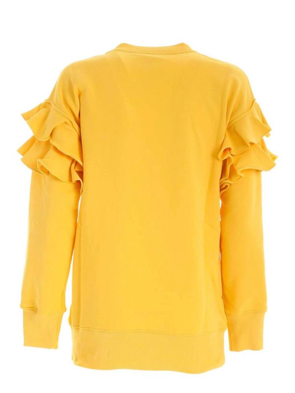 MOSCHINO: Sweatshirts & Sweaters online - Cake Teddy Bear sweatshirt in yellow