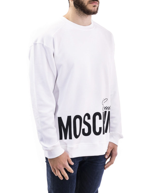MOSCHINO: Sweatshirts & Sweaters online - Moschino Couture print sweatshirt