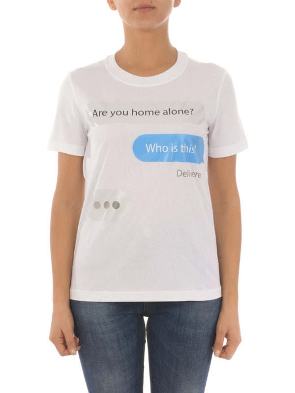 MOSCHINO: Tシャツ online - Tシャツ - Chat