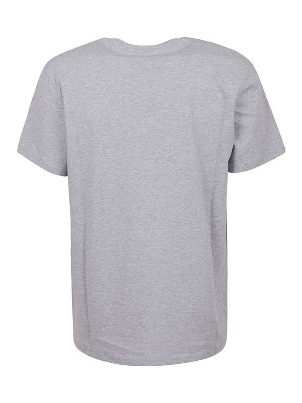 MOSCHINO: t-shirts online - Embroidered logo lettering T-shirt