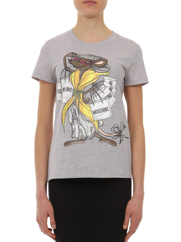 MOSCHINO: t-shirt online - Rat-à-porter T-shirt