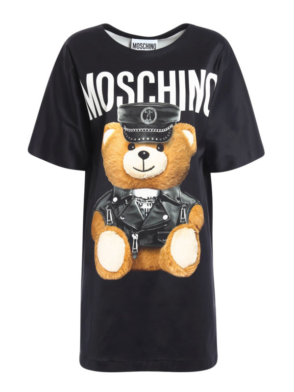 MOSCHINO: ショートドレス - ショートドレス - 黒