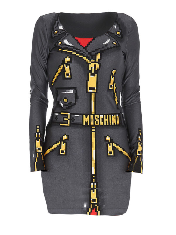 MOSCHINO: Vestidos cortos - Vestido Corto - Pixel Capsule