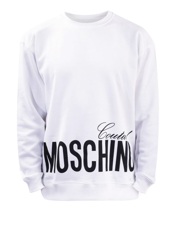 MOSCHINO: Sweatshirts & Sweaters - Moschino Couture print sweatshirt