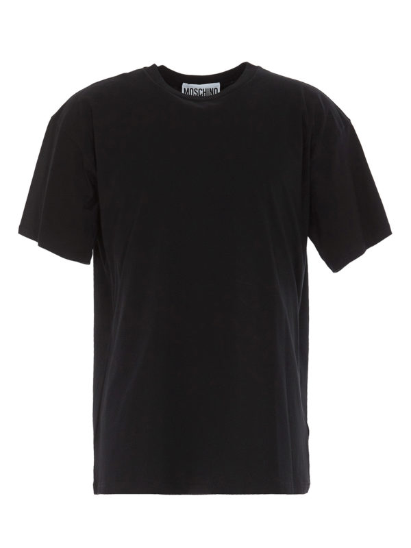 MOSCHINO: T-shirts - T-Shirt - Schwarz
