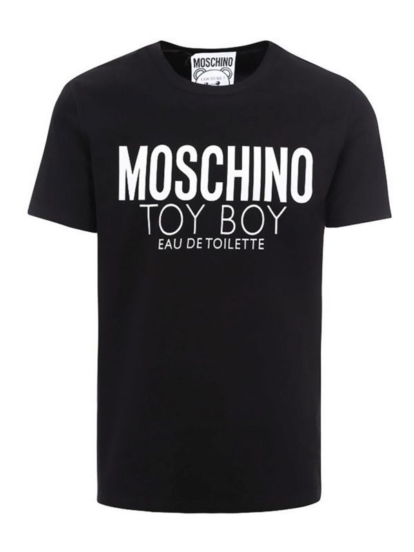 MOSCHINO: T-shirts - T-Shirt - Schwarz