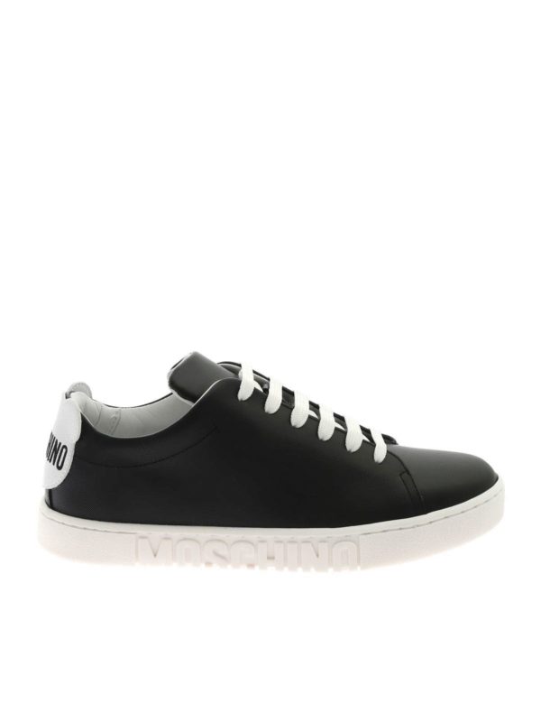 MOSCHINO: trainers - Teddy patch sneakers