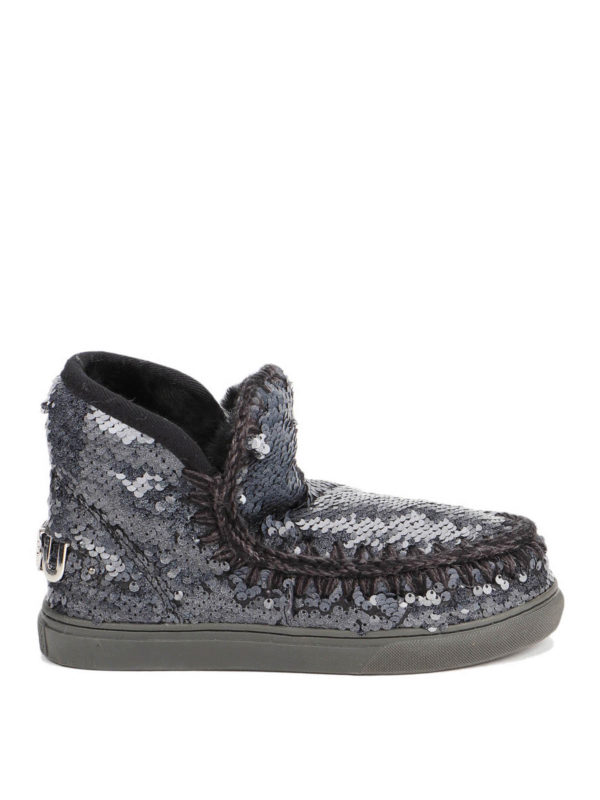 MOU: ankle boots - Eskimo sequin embellished boots