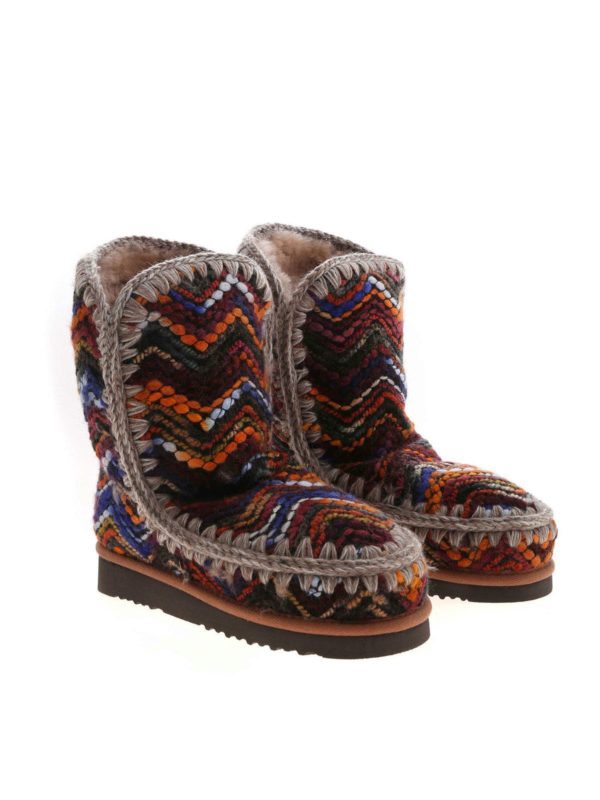 MOU: ankle boots online - Eskimo Wool multicolor ankle boots