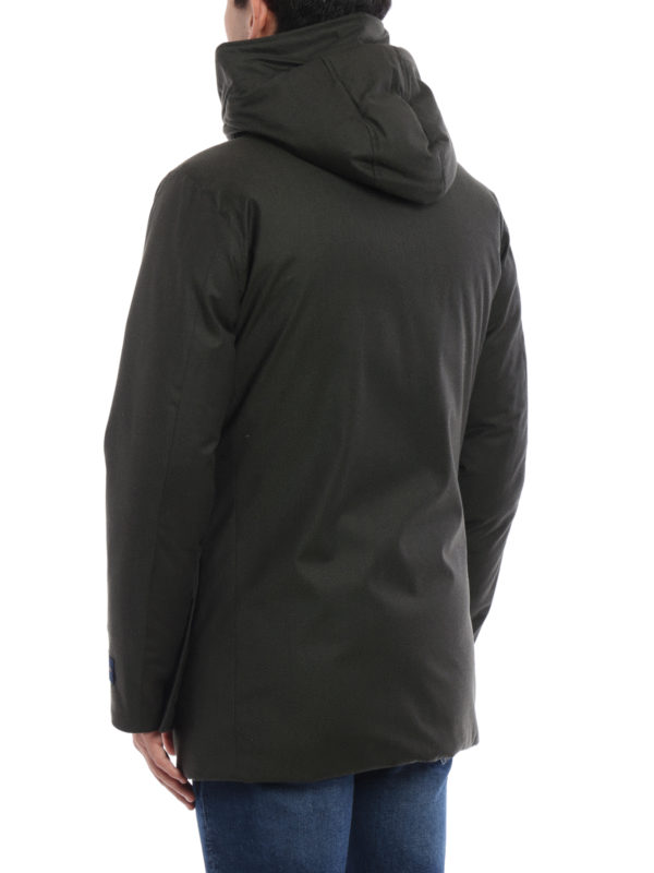 Parka Mountain in lana e seta shop online: WOOLRICH