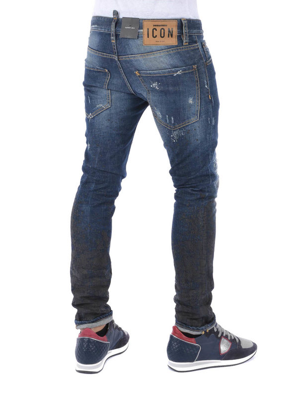 ストレートジーンズ Icon Collection - 洗濯 shop online: DSQUARED2