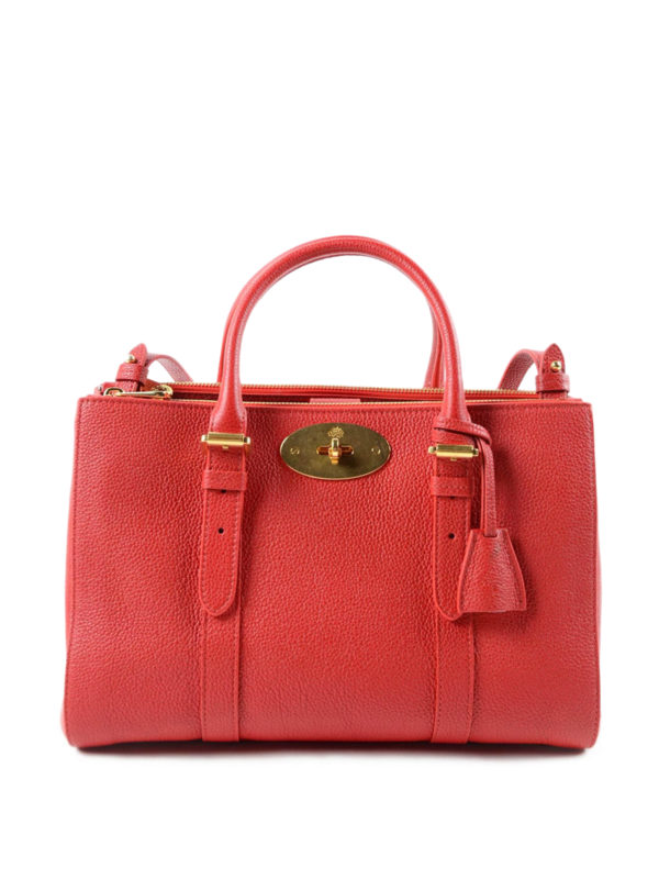 MULBERRY: totes bags - Small Bayswater Double Zip tote