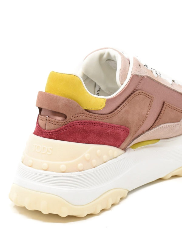 Multi material chunky sneakers shop online: TOD