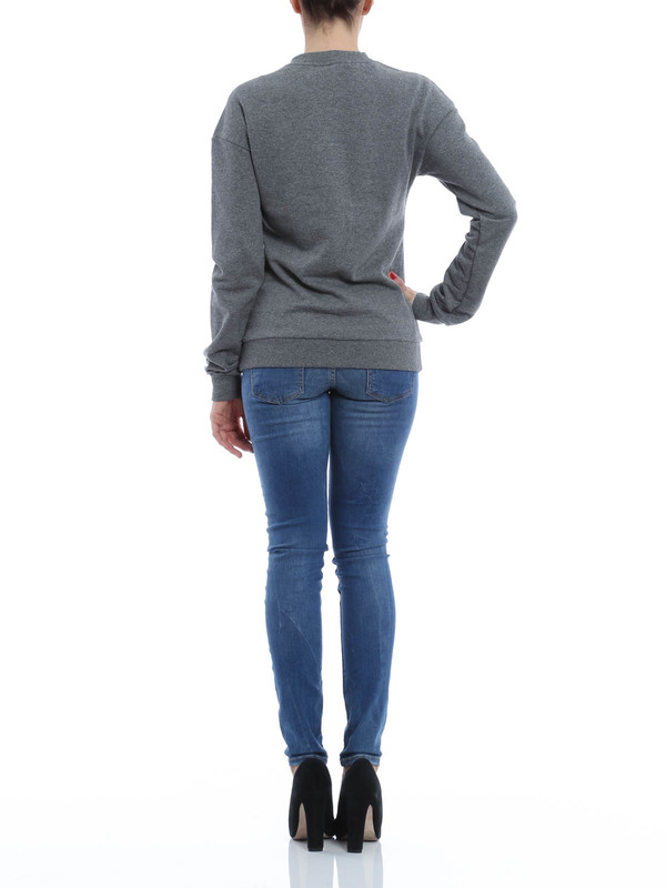 Multicolour logo sweatshirt shop online: Versus Versace