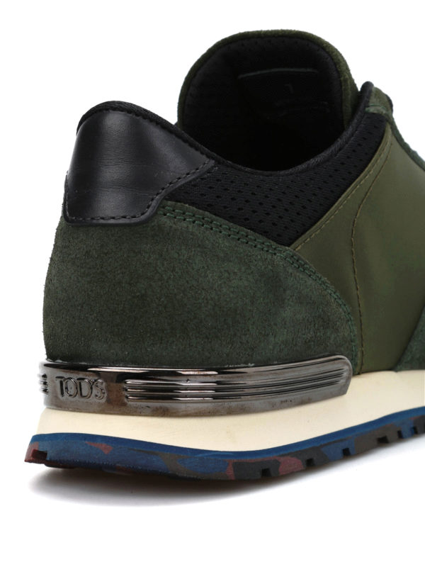 Multifabric sneakers shop online: TOD