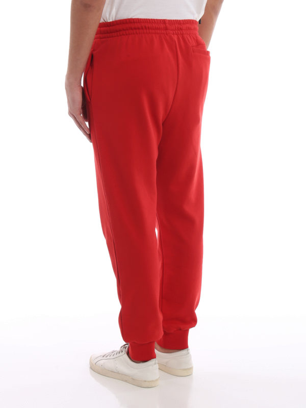 Munley red jogging pants shop online: BURBERRY