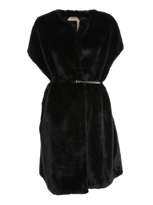 N°21: Pellicce e montoni - Cappotto pelliccia manica corta