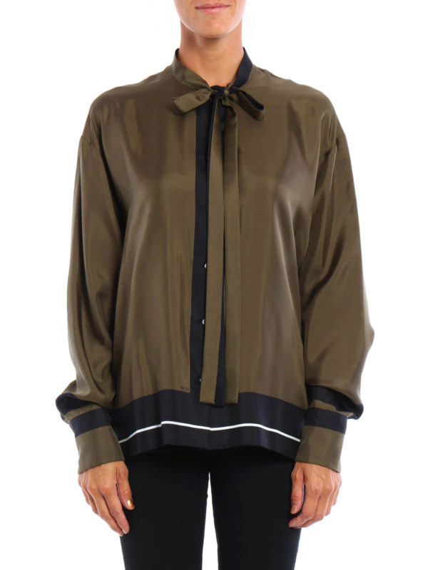 N°21: camicie online - Camicia oversize in seta