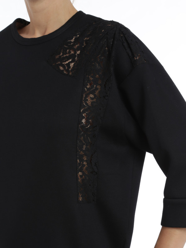 iKRIX N°21: Sweatshirt with lace inserts