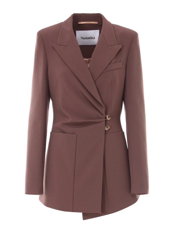 NANUSHKA: blazers - Leda blazer