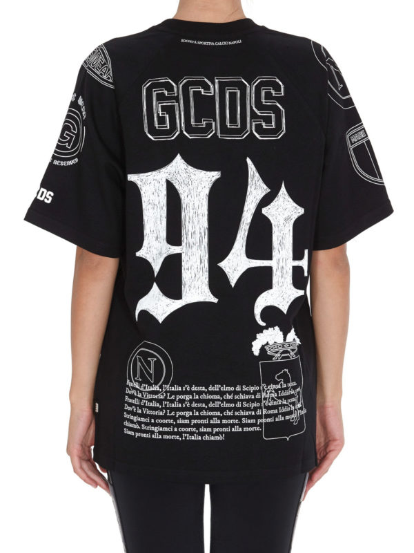 Napoli T-shirt shop online: GCDS