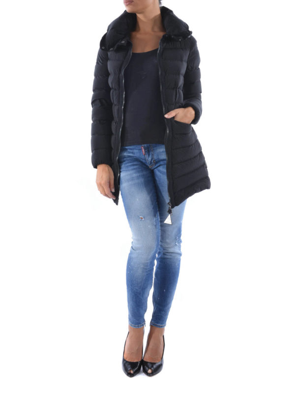 NAYLONG FITTED QUILTED SHORT COAT shop online: MONCLER