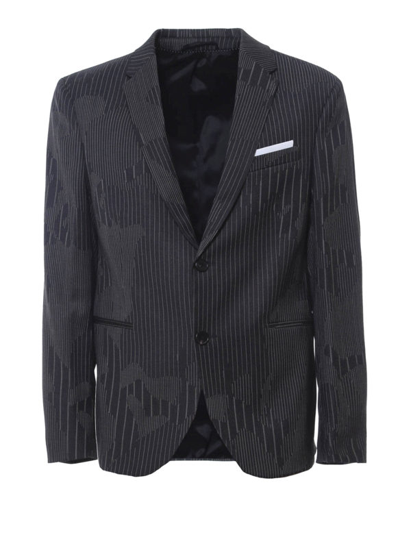 NEIL BARRETT: Blazer - Blazer - Dunkelgrau