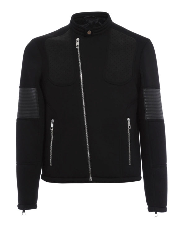 NEIL BARRETT: casual jackets - Biker jacket