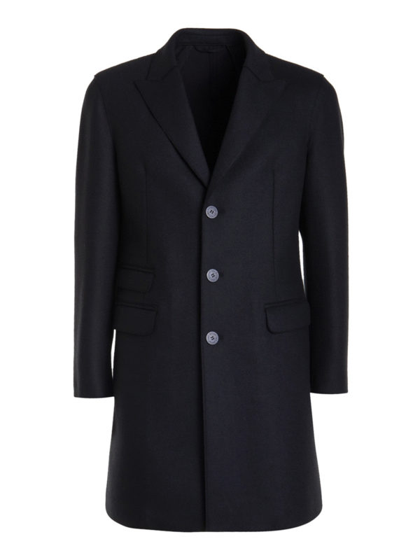 Neil Barrett Kimono sleeve coat - Black - Men|BCA189ZP01401