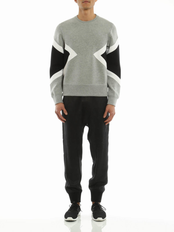 NEIL BARRETT: Sweatshirts & Sweaters online - Geometric pattern sweatshirt
