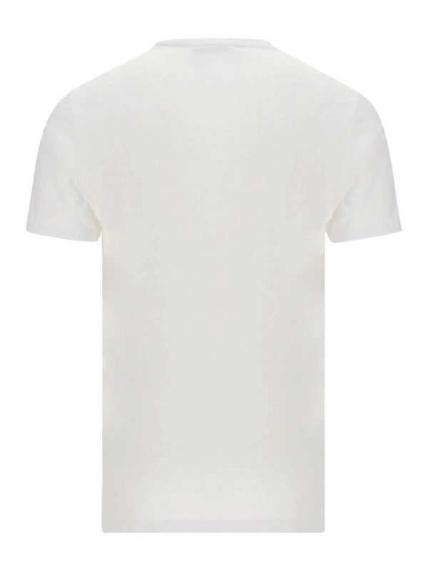 NEIL BARRETT: t-shirts online - Lightning print cotton T-shirt