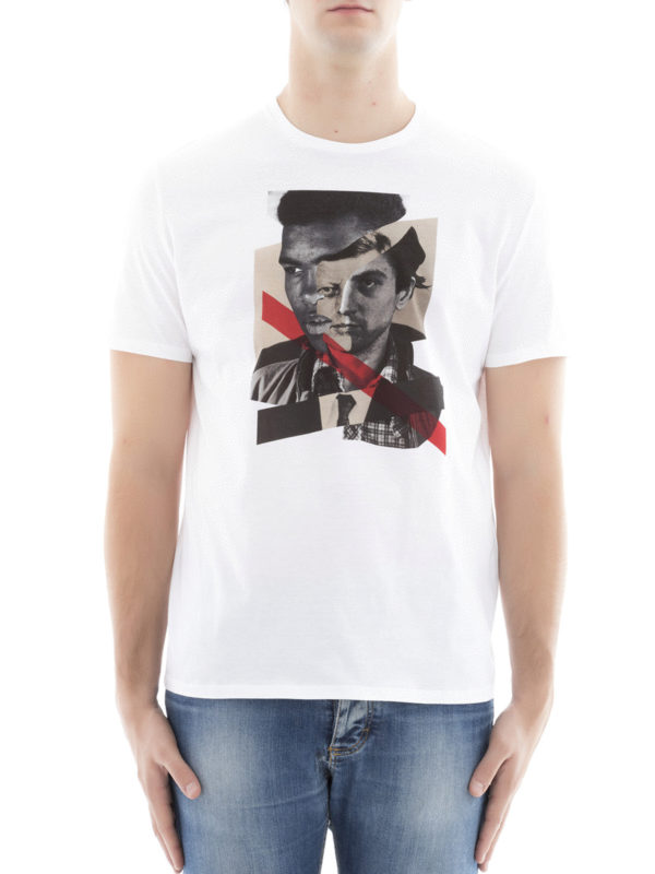 NEIL BARRETT: t-shirts online - Printed T-shirt