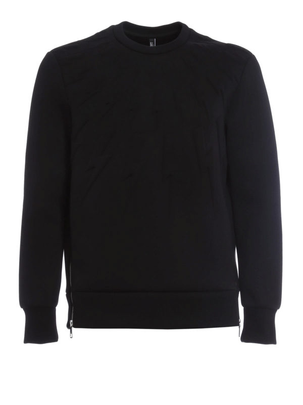 NEIL BARRETT: Sweatshirts & Sweaters - 3D lightning sweatshirt