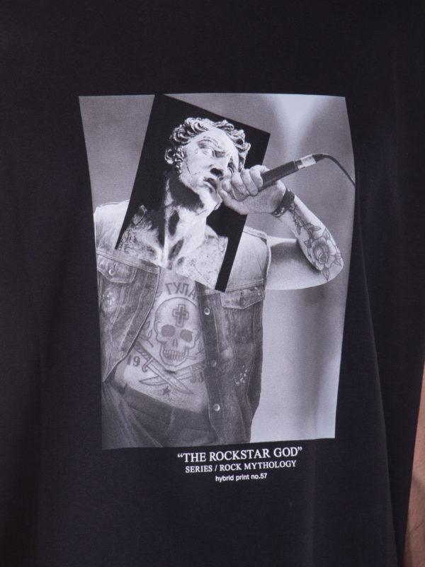 iKRIX NEIL BARRETT: T-Shirt - The Rockstar God N°57