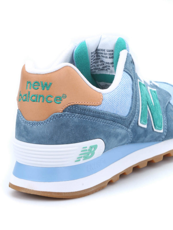 NEW BALANCE buy online 574 pigskin sneakers