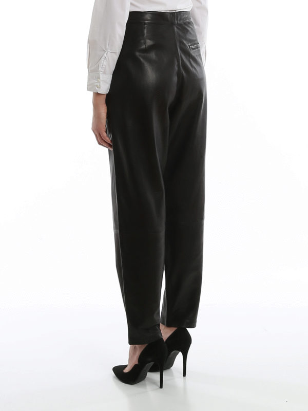 Lederhose - Schwarz shop online: J BRAND